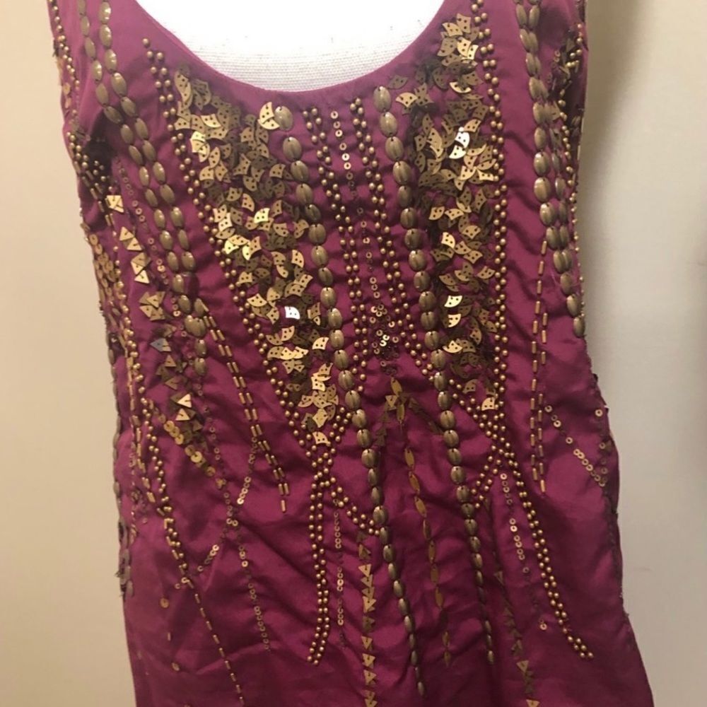 NWT Free People Ella embellished mini dress size M - Picture 2 of 6